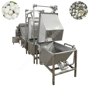 Máquina de limpeza de ovos de codorna Máquina de descascar ovos de codorna Máquina de lavar ovos industrial automática