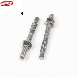 Ancre à coin en acier inoxydable robuste Steeltreks, outils de quincaillerie, fixations, nouveaux stocks en gros <span class=keywords><strong>d</strong></span>'usine, M14 M16 M20 - Product Image 1