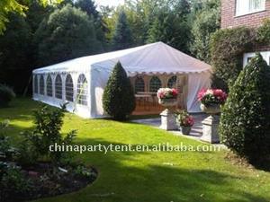 야외 <span class=keywords><strong>15x15</strong></span> 캐노피 캠핑 야외 방수 파티 텐트 이동식 측벽 흰색 - Product Image 2