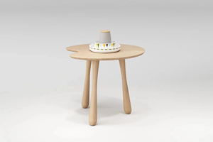 Mesa de Centro Moderna de Madera, Diseño Escandinavo, Muebles Hechos a Mano para Sala de Estar, Base de Madera Sólida - Product Image 2