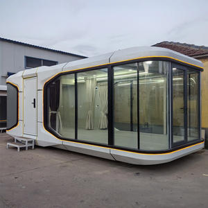 Maison mobile de luxe personnalisée en usine nouvelle capsule spatiale système de maison intelligente pour hôtels séjours à domicile immeubles de bureaux - Product Image 1