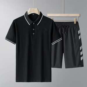 Ensemble de polos pour hommes à séchage rapide, ensembles de sport <span class=keywords><strong>Under</strong></span> Armores, ensemble de 2 pièces, chemises de course pour la salle de sport, ensemble de t-shirts décontractés, vente en gros - Product Image 2