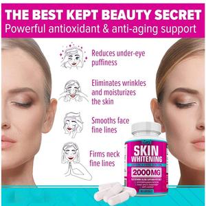 <span class=keywords><strong>Glutathione</strong></span> Whitening <span class=keywords><strong>Pills</strong></span> 2000Mg <span class=keywords><strong>Glutathione</strong></span> Capsules Skin Whitening Pill Lebih Baik untuk Bintik Hitam & Bekas Jerawat Hiperpigmentasi - Product Image 4