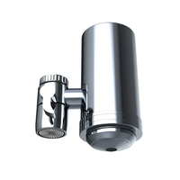 Adaptateur universel gratuit en acier inoxydable pour filtre à eau, cartouche céramique lavable et durable, utilisation domestique, fonctionnement manuel