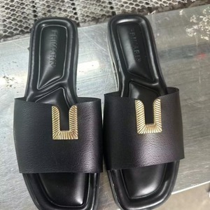 W Flat <strong>Beef</strong> <strong>Tendon</strong> Bottom Fashion Women's slippers 2024 New Design - Product Image 3