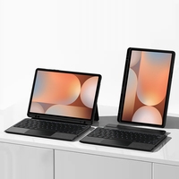 Housse en cuir PU intelligente en gros d'usine avec étui pour clavier sans fil pour Samsung Galaxy Tab S10 Plus 12.4 pouces