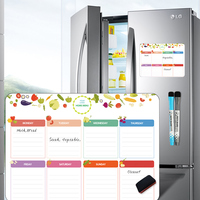 Tableau blanc magnétique magnétique effaçable à sec Weekly Planner