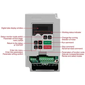 800W 110V 220V CNC Madeira 24000rpm Alta Precisão Trabalho Eixo ER11 Ar Refrigerado Spindle Motor Com VFD Inversor Kit