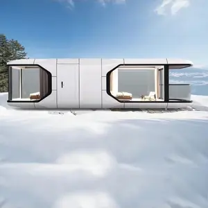 capsule house factory space capsule house commercial prefab space mobile house/home