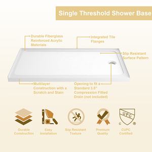 Base <span class=keywords><strong>de</strong></span> <span class=keywords><strong>Ducha</strong></span> Moderna y Económica <span class=keywords><strong>de</strong></span> Acrílico <span class=keywords><strong>de</strong></span> Alta Calidad, Hecha <span class=keywords><strong>a</strong></span> <span class=keywords><strong>Medida</strong></span> - Product Image 2