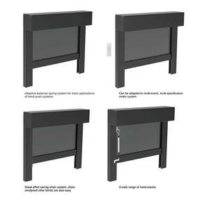 Persianas Manuais para Pérgola Externa, à Prova de Vento e Sombreamento - Product Image 5