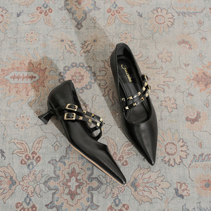 Escarpins classiques à bout pointu pour femmes, talons aiguilles fins, parfaits pour les mariages, les fêtes, le bureau et les occasions formelles du soir - Product Image 3
