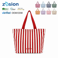 Sac fourre-tout en toile de polyester écologique recyclé, logo personnalisé, sac de courses réutilisable, cadeau d'entreprise pour salon professionnel, vente en gros OEM