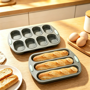 Stampo in Silicone per Pane e Panetti - Durevole, Riutilizzabile e Pieghevole - Product Image 2