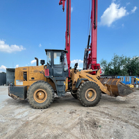 Chargeuse sur pneus d'occasion, chargeuse frontale articulée diesel avec godet pour la construction, l'exploitation minière, les travaux de terrassement, le chargement – En stock