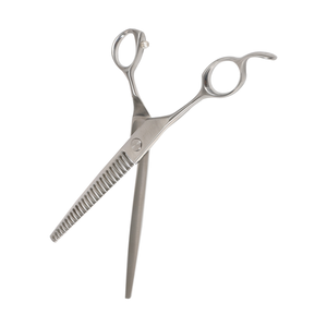 Ensemble de ciseaux de toilettage pour chiens de compagnie en acier inoxydable de nouvelle conception de mode professionnelle avec un diluant incurvé tranchant - Product Image 3