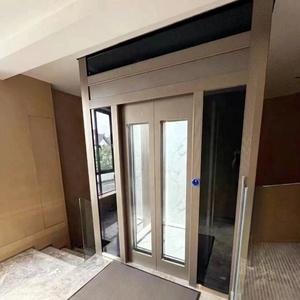Ascensor Panorámico de Cristal para Exteriores, Económico y Popular, para Hoteles, Villas y <span class=keywords><strong>Casas</strong></span>, Elevador de Pasajeros - Product Image 2