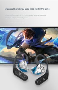 Module sans fil Qualcomm Bluetooth 5.4 Earhook <span class=keywords><strong>KZ</strong></span> <span class=keywords><strong>AZ09</strong></span> Pro avec adaptateur C Pin 0.75 0.78mm pour écouteurs HiFi IEM <span class=keywords><strong>KZ</strong></span> ZS10 Pro ZSN Pro - Product Image 6