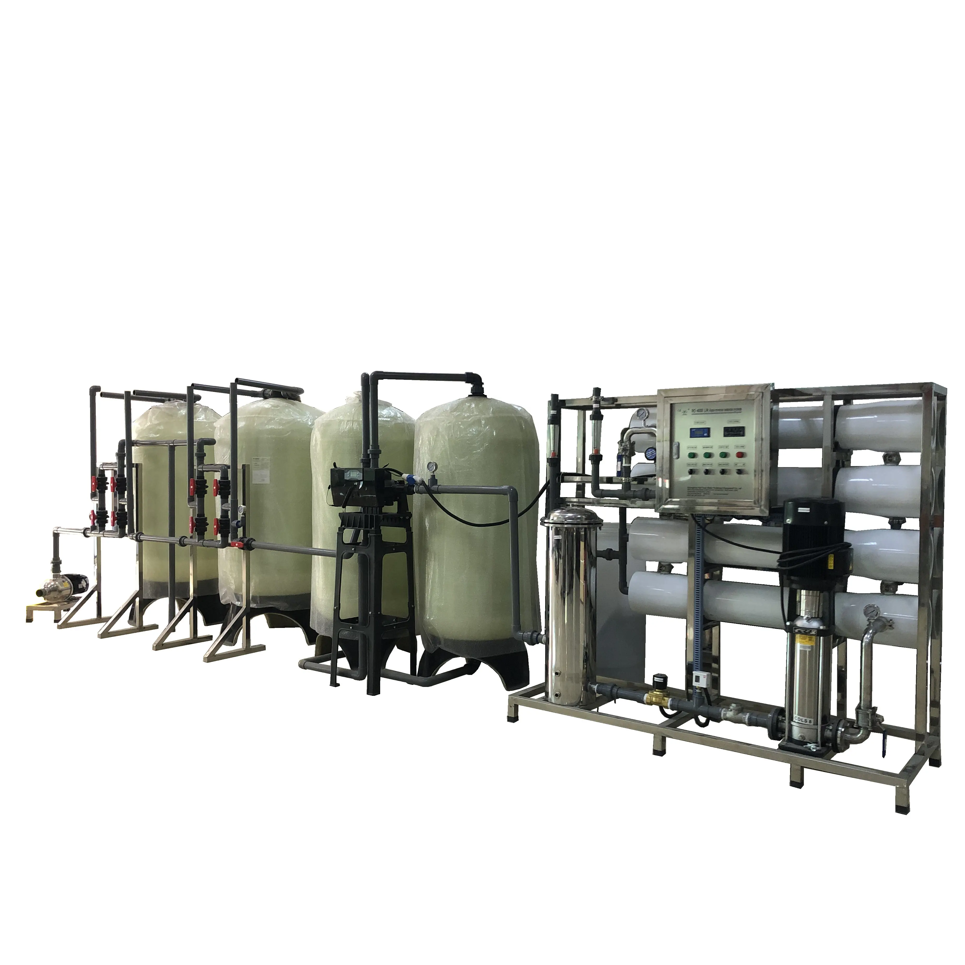 Profesional Produsen pembuat 4000LPH reverse osmosis sistem air surya/surya air desalinasi