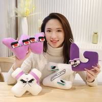26 Bantal Boneka Monster Huruf Alfabet Kartun Karakter Boneka Isi Dakron Hadiah Ulang Tahun Anak Mainan