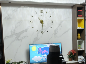 <span class=keywords><strong>Horloge</strong></span> <span class=keywords><strong>murale</strong></span> DIY moderne 3D avec autocollants numériques miroir pour la décoration de la maison, du bureau, cadeau - Product Image 6