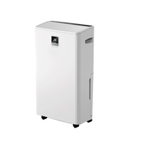 Déshumidificateur domestique WiFi UVC 16L/20L/day avec affichage LED Purificateur d'air intelligent portable et déshydratant pour usage domestique industriel