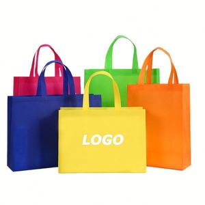 กระเป๋าผ้าสปันบอนด์สำหรับโปรโมชั่น - กระเป๋าช้อปปิ้งแบบใช้ซ้ำได้พร้อมโลโก้สั่งทำพิเศษ, กระเป๋าหิ้วรักษ์โลกสำหรับงานแสดงสินค้าและของแจก - Product Image 1