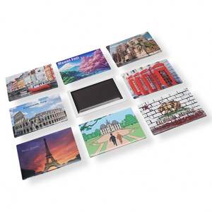 Aimants de réfrigérateur personnalisés de haute qualité en étain avec impression photo pour souvenir - Product Image 4