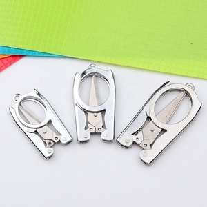 Worth Garden Decorative Accessory Multi-<strong>function</strong> Home Cutting Shears Stainless Steel Mini Hand Portable <strong>Folding</strong> Scissors - Product Image 4