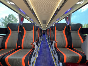 Autobus de 13,2 mètres, 42-49 places, pour le transport interurbain en Afrique, moteurs diesel WeiChai / Cummins - Product Image 3