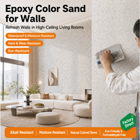 Nouvelle texture artistique, revêtement liquide époxy, effet pierre, sans mastic, décoration intérieure et extérieure pour la maison
