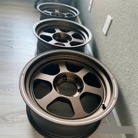 Rueda Forjada Todoterreno para Muscle Car 17x8j 17x9j 17x8.5j 18x8.5j 18x8j 18x9j 6x139.7 5x127 5x150 6x114.3 6x135 para LC79 LC80 LC70 LC76