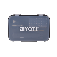 Juego de Destornilladores Eléctricos Inalámbricos Mini BYT-CD1005, Kit de Herramientas de Destornillador Eléctrico Recargable de Precisión con Estuche de Almacenamiento