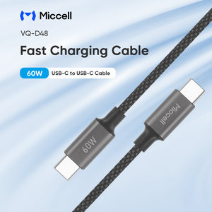 60W USB-C zu USB-C Ladekabel mit PD-Schnellladung und Hochgeschwindigkeits-Datenübertragung Lade- und Datenkabel für Handy- und Tablet-Nutzer - Product Image 6