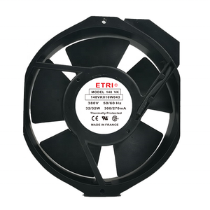 Ventilateur de refroidissement authentique de marque française <span class=keywords><strong>ETRI</strong></span> AC 380V 32/32W DC EC 17238 172X150X38MM 17CM 148VK016W043 - Product Image 1