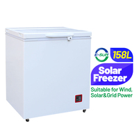 Réfrigérateur-congélateur solaire ESUN 158L DC 24V pour usage domestique au Moyen-Orient, Dubaï