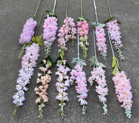 LO-624 Großhandel Rosa Künstliche Blumen Faux Lilien Tulpen Orchideen Dekorative Blumen für Hochzeit und Heimdekoration