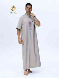 เสื้อคลุมผู้ชาย HARAMAIN แบบกระดุมสแนปสี่เม็ด ผ้าฝ้าย 100/100 สวมใส่สบายอย่างน่าทึ่ง - Product Image 3