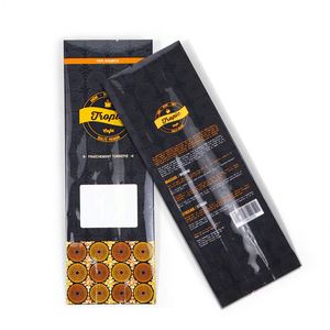 Sac en papier kraft ZJPACK avec logo personnalisé, résistant à la graisse et à l'huile, pour baguettes, frites, aliments frits, pain - Product Image 6