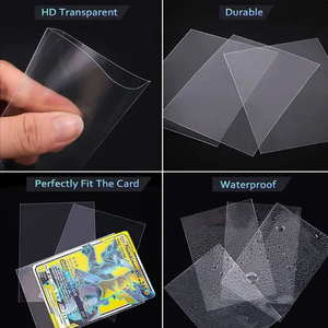 Y Y 100 Premium Clear Deck Card Protector Sleeves 64X89 Taille PP Matériel Jeu de société Standard Card Sleeves en 100Pcs/Sac - Product Image 3