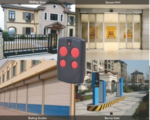 Üretici 4 tuşları su geçirmez RF teksir kodu garaj otomatik kapı kapı açacağı için uzaktan kumanda YET2117 - Product Image 4