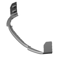 Lèvre de pare-chocs avant en carbone sec G87 M2 pour BMW G87 M2 Base Coupé 2 portes 2023-2024