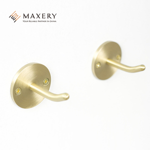 Quần Áo Hình Tròn Cổ Điển Móc Áo Móc Đồng Móc Quần Áo Treo Tường - Product Image 2