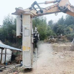 Cột khoan đá máy xúc là lý tưởng cho micropiling nền tảng trước khi khoan đá cứng và các ứng dụng năng lượng mặt trời - Product Image 4