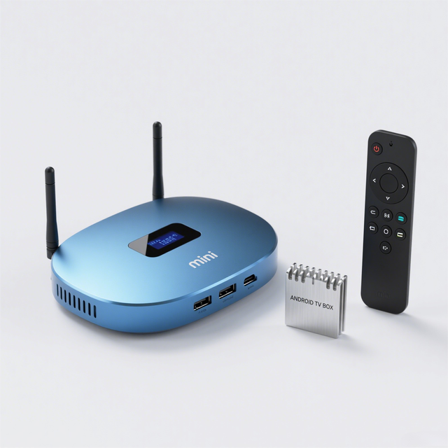 Free Sample New IATV Z6 Mini Smart TV Box Android 13 4K  2.4G/5G WIFI BT5.0 Smart Box with BT Voice Remote for US UK EU