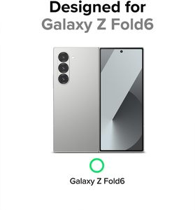 Ốp lưng điện thoại Samsung Galaxy Z Fold 6 trong suốt, chống xước, chống sốc, có nam châm - Product Image 3