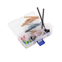 Composants électroniques bricolage accessoires entrée de base composants électroniques kit électronique avec condensateur buzzer LED