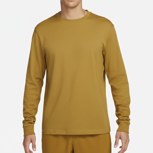 2025 coton doux col de chemise col rond manches longues Logo personnalisé taille couleur et beaucoup plus bas quantité minimale de commande chemises personnalisées de haute qualité - Product Image 1