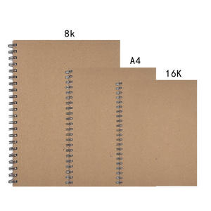 Carnet de croquis et de dessin <span class=keywords><strong>manga</strong></span> personnalisé avec couverture en papier, pour l'entraînement artistique, carnet de dessin rapide, cahier à spirale pour dessin manuel, 50 feuilles - Product Image 2