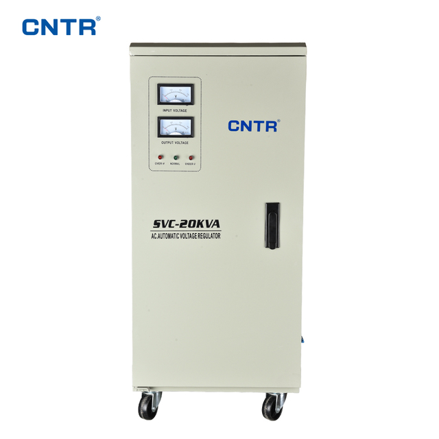 SVC 20KVA 30KVA Pointer Tower Type Voltage Stabilizer Regulator-Servo Single-phase AC 380V/400V Automatic Voltage Regulator
